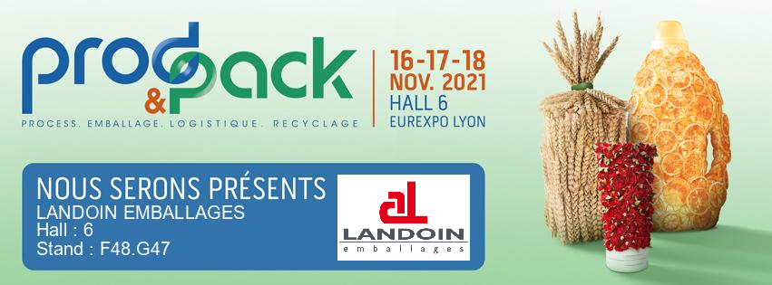 Prod&Pack Lyon : 16-17-18 novembre 2021